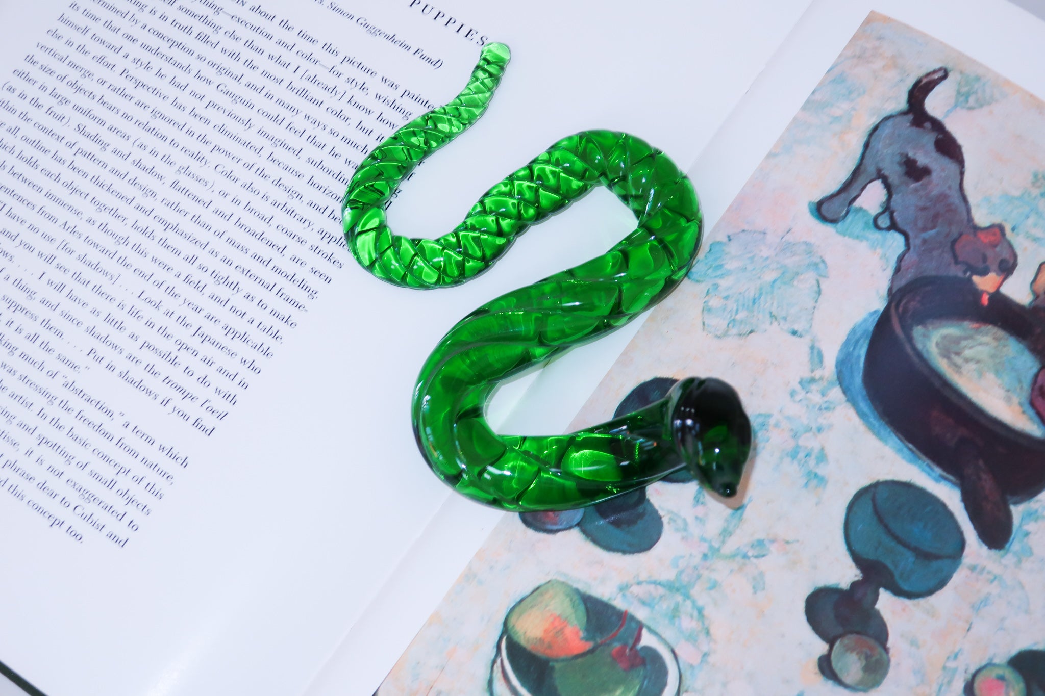Glass snake — Kelly Green